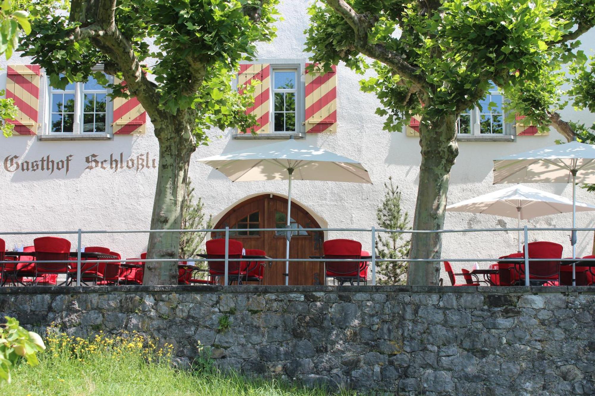 Hotel Restaurant Schloessli Sax Eksteriør billede